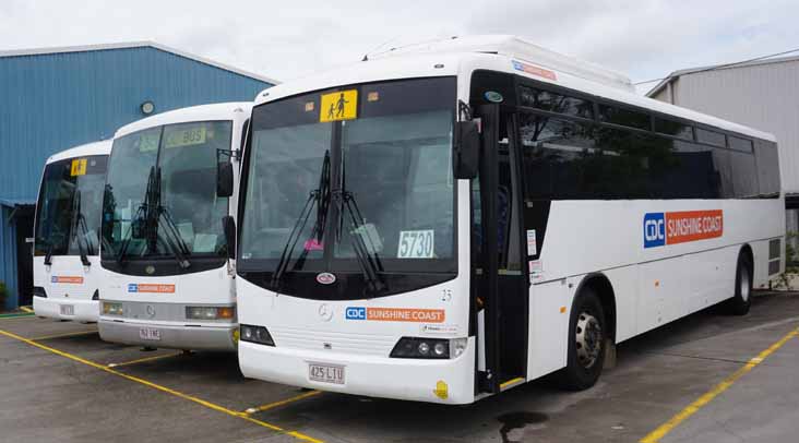 CDC Sunshine Coast Mercedes OH1830 Mills-Tui Orbit 25, 28 & OH1728 Express 91